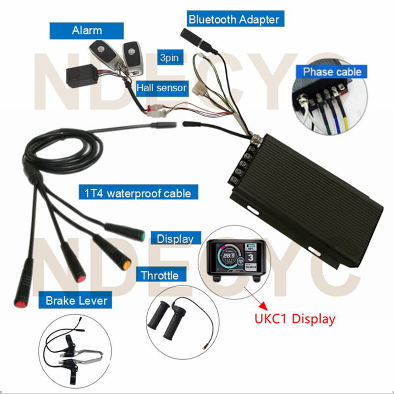 Kit de conversion de vélo élec - Ebike Conversion Kit 72V 3000W avis et prix