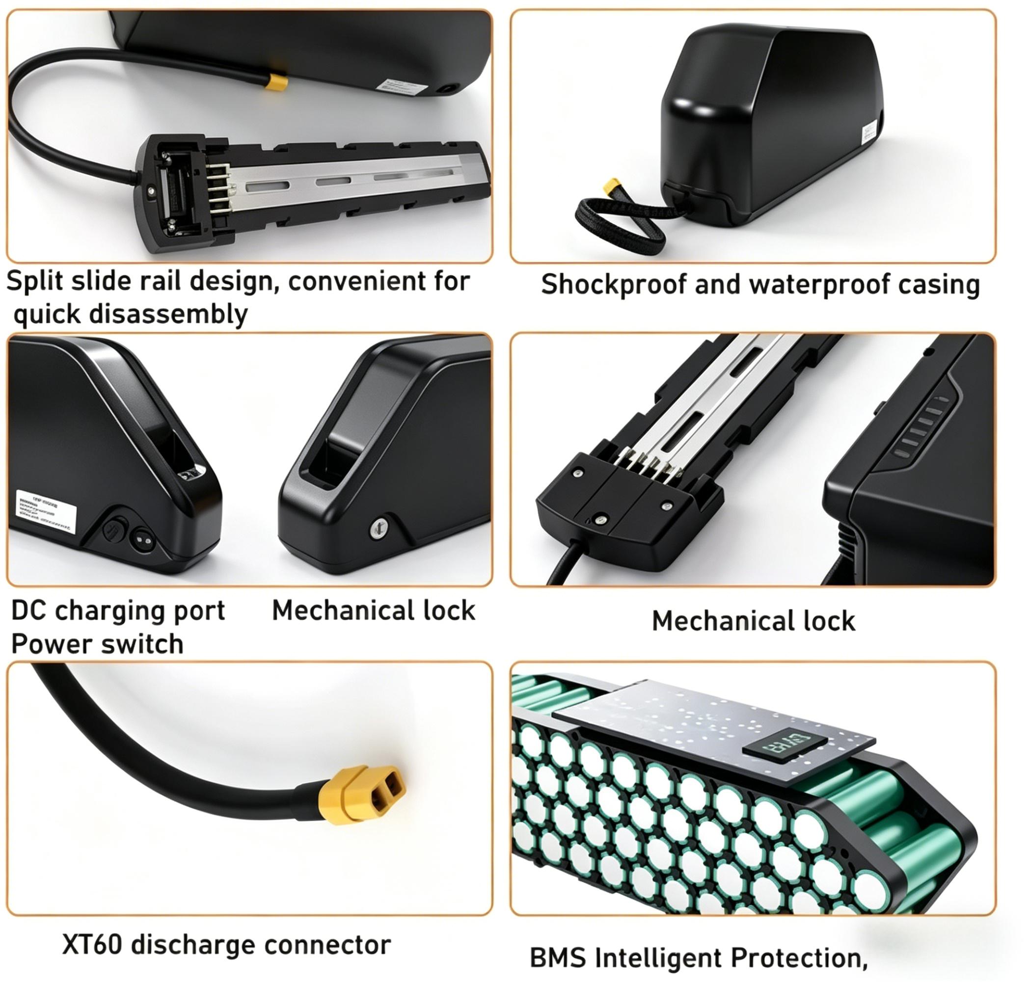 Batterie de vélo électrique Ha - Electric Bicycle Battery 72V 30Ah avis et prix