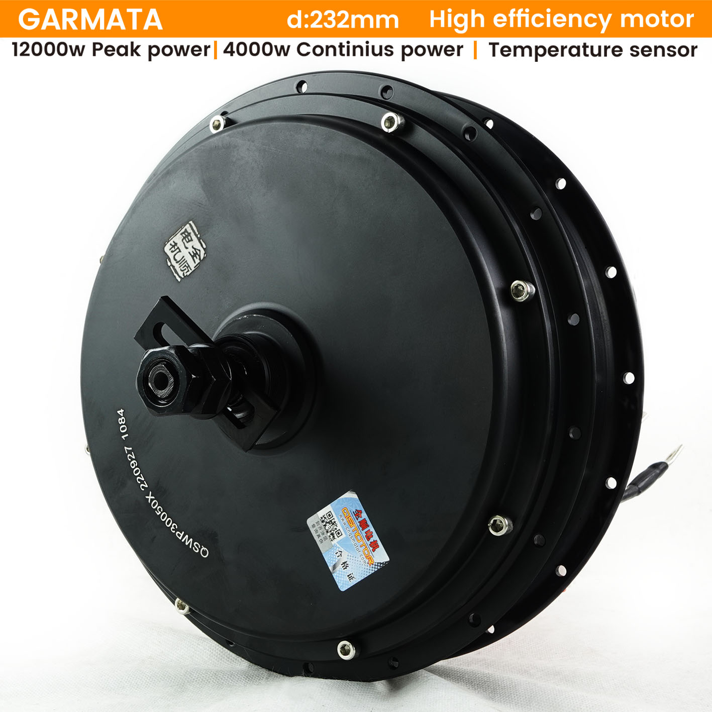 QS Brushless airies Motor pour - 72V 5000W Hub Motor Kit avis et prix