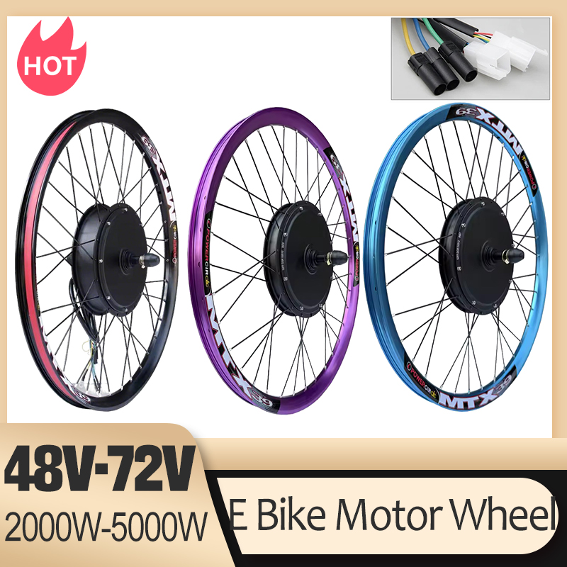 Kit de conversion de vélo élec - 72V 5000W Hub Motor Kit avis et prix